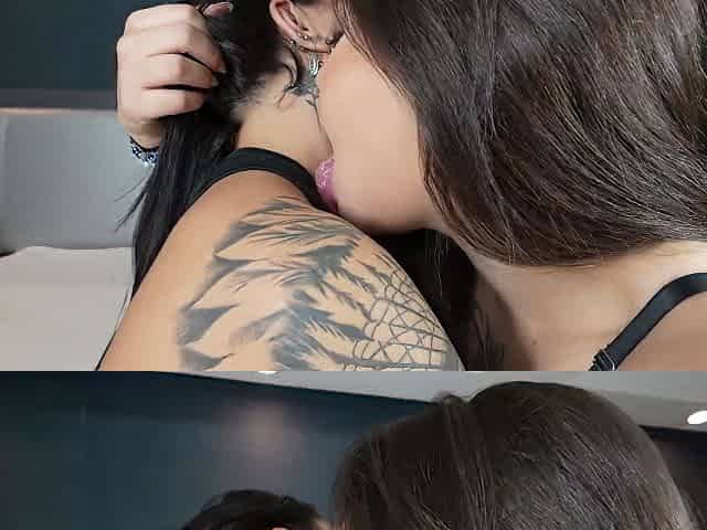 Brazil Lesbian Kiss