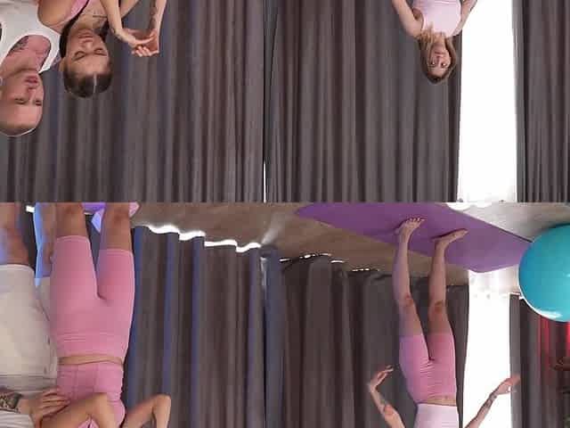 Fitness coach gave us his hard pecker