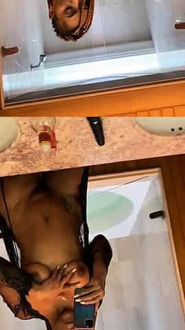 orgasm in the shower
