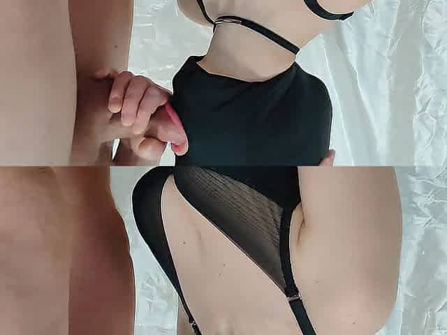 I drilled my wife in the throat whilst standing and came all over her melons