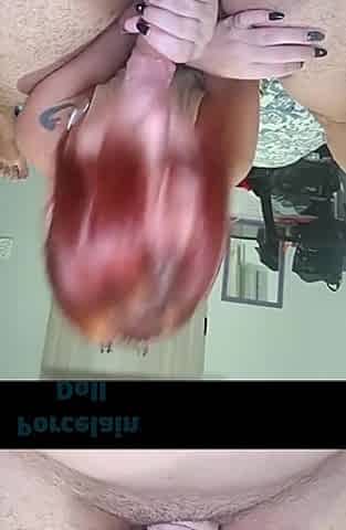 Spreading My Redhead Neighbor's Little Ass Cheeks