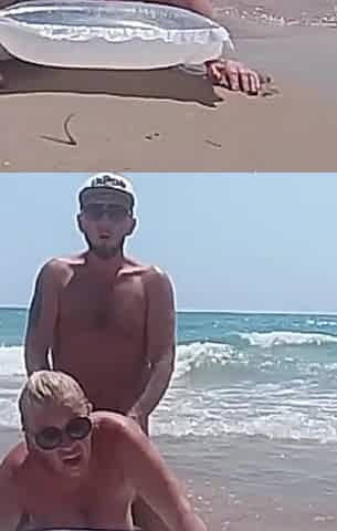 Fuck My Step Mom on the Beach