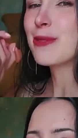 Amateur Girl Sucks Dildo with Homemade Passion