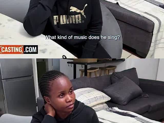 This LARGE BAZOOKAS BLACK TEEN chose modeling in America over her broke BF in less than a second
