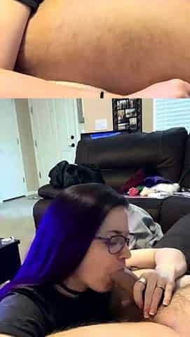 POV Handjob Blowjob cumshot compilation