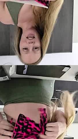 Big boobs webcam slut toys her asshole