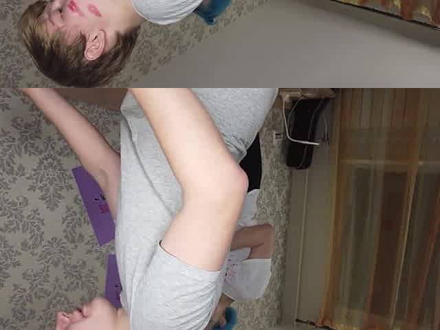 Curious Russian amateurs explore steamy amateur sex in private