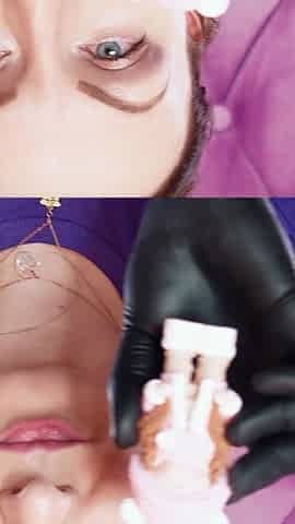 Asmr: Devour Fetish Giantess Vibes Mukbang Video Sfw in Nitrile Gloves