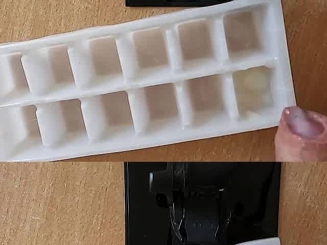 We're drinking cocktails made of new pee and frozen cum cubes