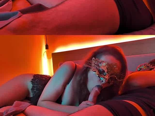 My Sexy Milf Wife Wakes Me Up With A Masked Blowjob & Deep Missionary (original Re-upload)