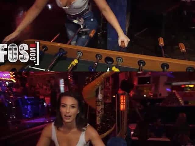 MOFOS - Foosball Game Turns Into A Public Pounding In A Bar Featuring Mandy Waters And Victor Ray