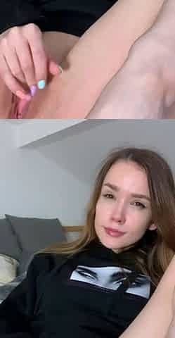 Beautiful Sonya having a horny solo toy masturbation