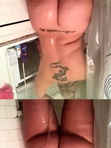 Amateur striptease and Solo masturbation