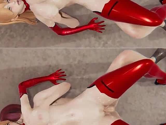 Evangelion Hentai - Asuka Is Fucked on the Floor - Anime Manga Asian Japanese Porn