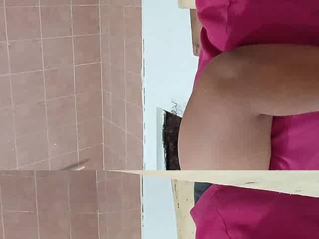 Mommy BBW in the Kitchen Shows Tits and Thong