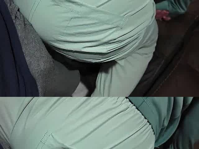 American Wife Booty Worship in Ski Panties POV