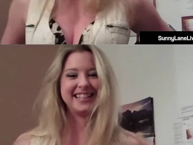 Nasty Neighbour Sunny Lane Gives Hawt Oral sex & Tugjob!