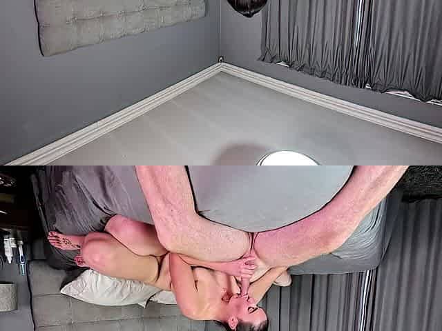 Unfaithful wife humiliates her CUCKOLD SPOUSE during the time that screwing a larger wang in front of him