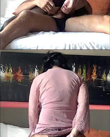 That guy likes wearing ebony watch-throughout pants and embracing his feminine side