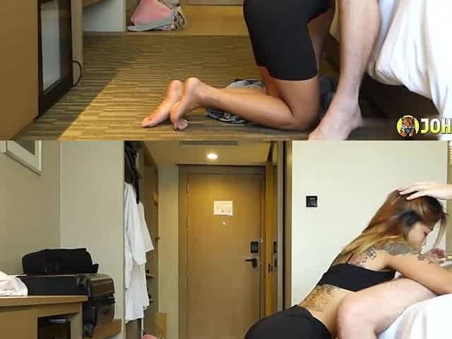 Johntronx - Unreal Tattooed Asian Babes Love Hardcore POV Pounding