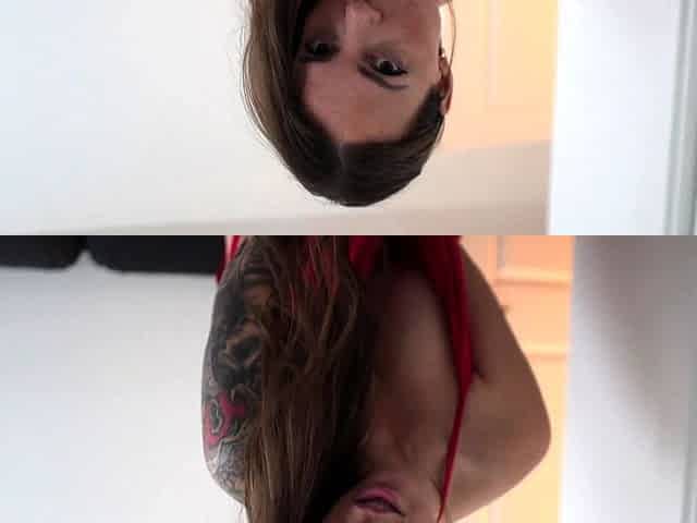 Chubby Brunette Big Boobs Dildo Masturbation
