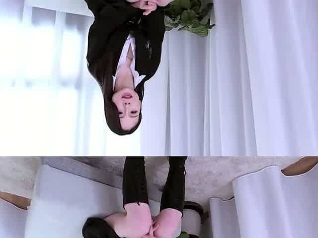Pretty Japanese teen solo masturbation Uncensored