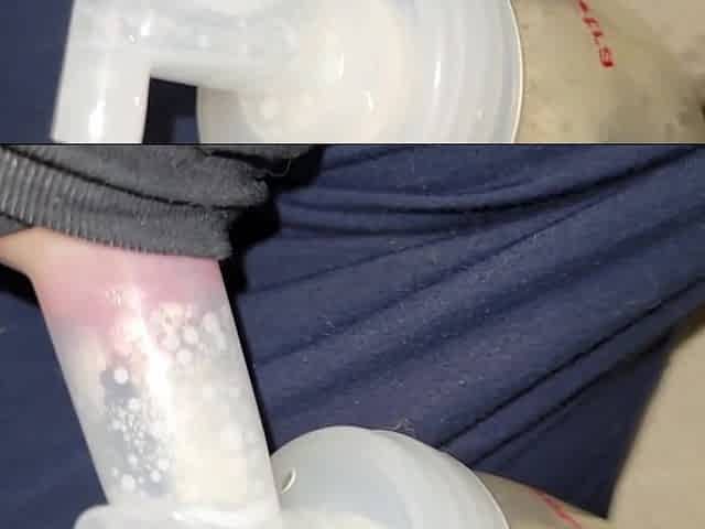 Breast Pumping My Lactating Breasts