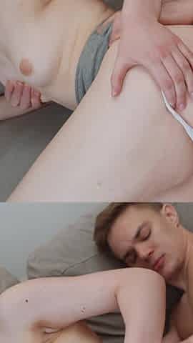 Firstanalquest - Innocent Miss Sunset Enticed Into Punishing Anal