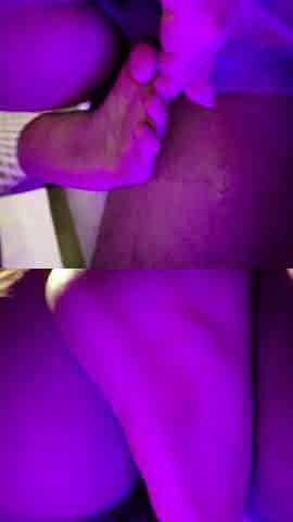 Do you like my feet caressing your balls?