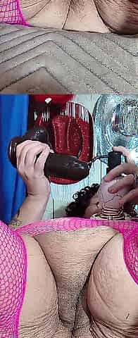 That's the Kinkyest Fuck-rubber Ever Seen Making Her Cum and Screech