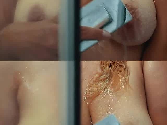 breasty mother i'd like to fuck is having enjoyment in the shower