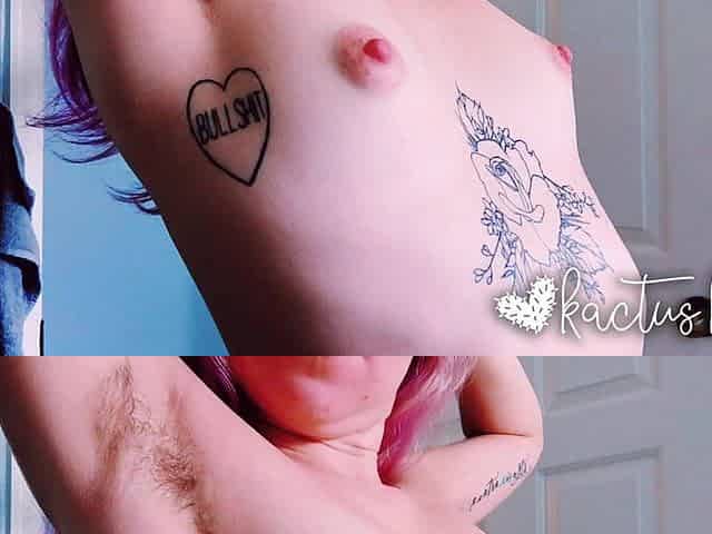Trimming My Armpit Hair Topless