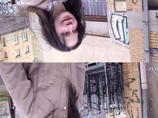 GERMAN SCOUT - FLEXIBLE SHY GIRL PICKUP AND FUCK AT REAL STREET CASTING - Rough sex