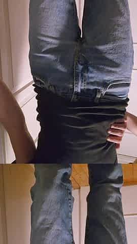 panties pissing once more