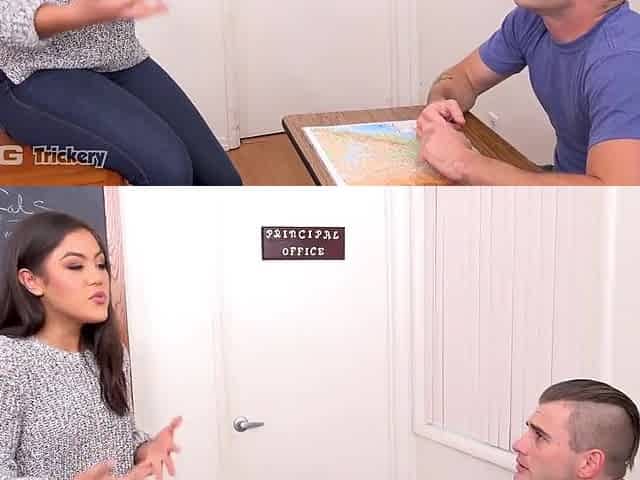 Hot Asian Teacher Fucks Student 18+ In The