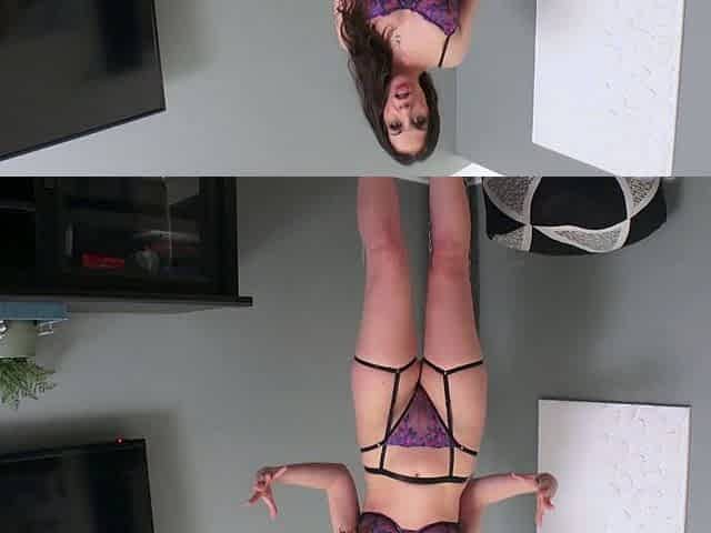 I caught Stepmom Amiee Cambridge with naughty pics on her
