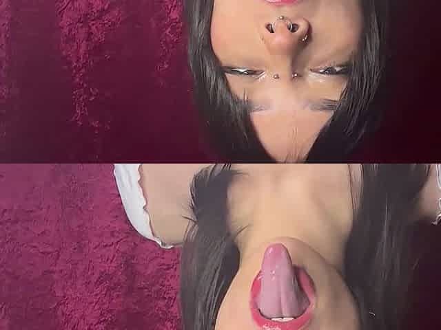 Cum in my Throat Lengthy Tongue JOI with Countdown