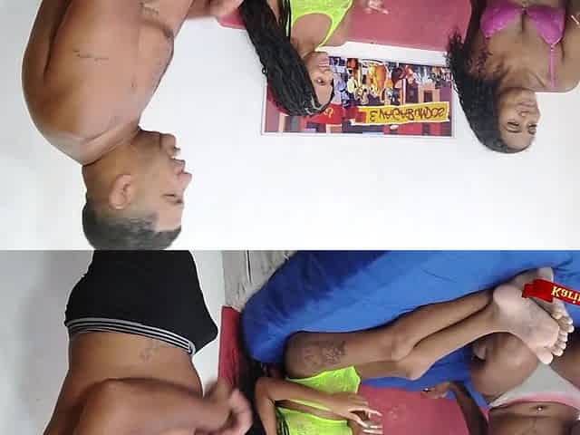 Pregnant Woman Having Anal Sex with Leogro and Myllena Rios.