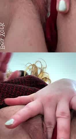 Close up cock jerking solo