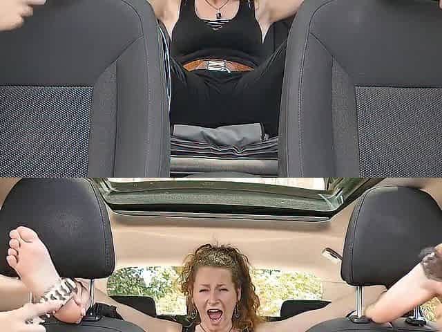 Tickling In Car