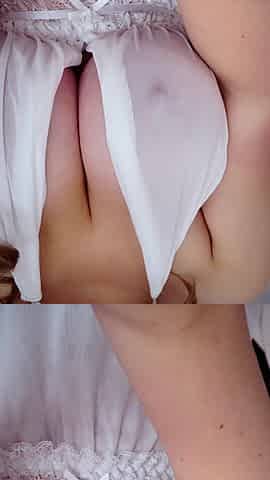 Chubby MILF in a See-through Nightgown Pleasures Her Pussy