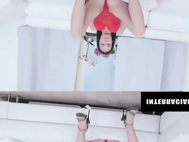 Slutty Brunette Double Bbc Anal Creampie - Interracial Vision