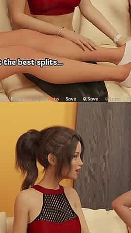 Elmwood University 2: Flexible Cheerleader Shows Me Her Moves and Kisses Me Passionately