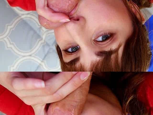 Teasing edged handjob blowjob cumshot compilation pov part 2