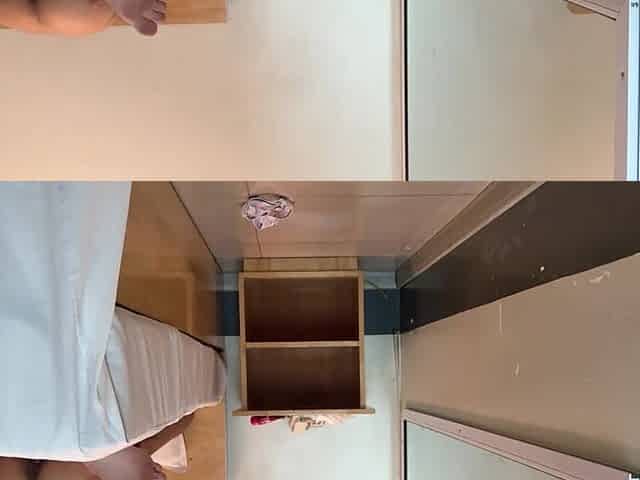 Soaked large booty ally's wife cheating sex at mirror hotel room