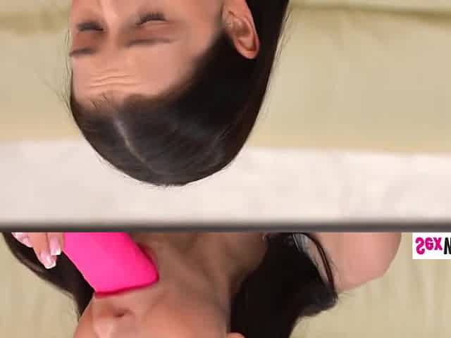 Sexy Teen 18+ Practicing Blowjob On Big Cock