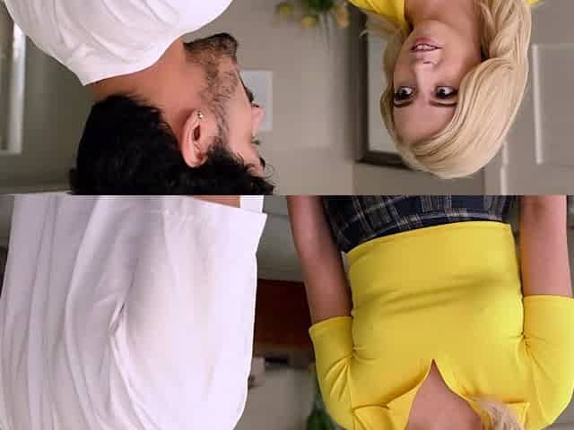 Big tit blonde MILF fucked by big cock