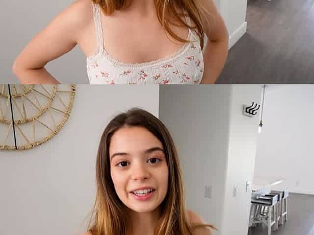 Naughty stepsister teen wants discipline