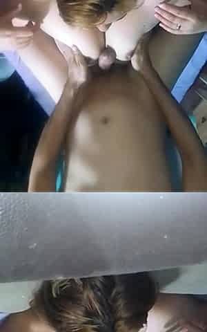 Playing with Her Tits: Homemade Scene in Vertical