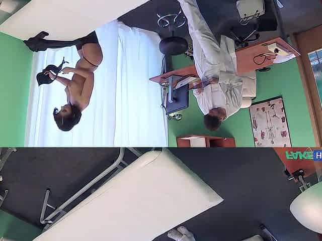Fake Hospital - Doctor has a wonderful time with a hot wife in his office